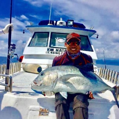 Mancing ikan di KM Natalia7
